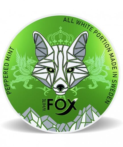 White Fox Peppered Mint NICOTINE POUCHES