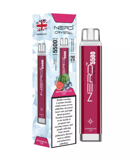 NERD Crystal Watermelon Ice 55000pfs 20mg