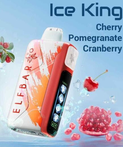 ELFBAR Ice King Cherry Pomegranate Cranberry 30000Puffs 50mg
