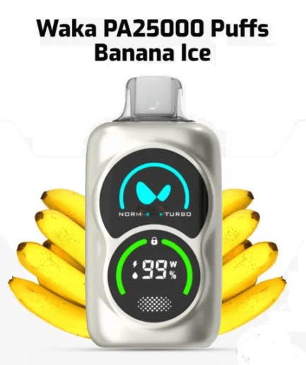 Waka Banana ice 25000pfs 50mg