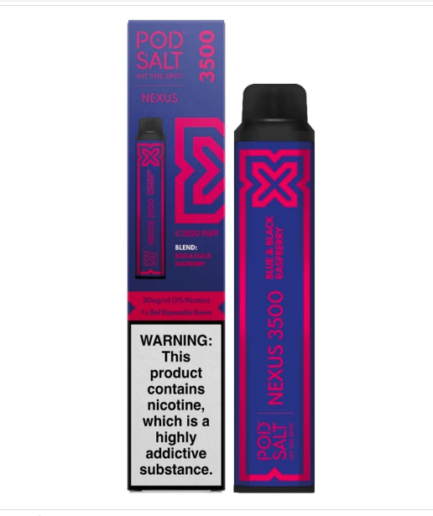 NEXUS Blue & Black Rasberry 3500Pfs