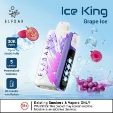 ELFBAR Ice King GRAPE ICE 30000Puffs 50mg