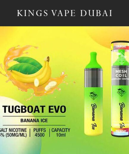 Tugboat EVO 4500 pfs Banana ice