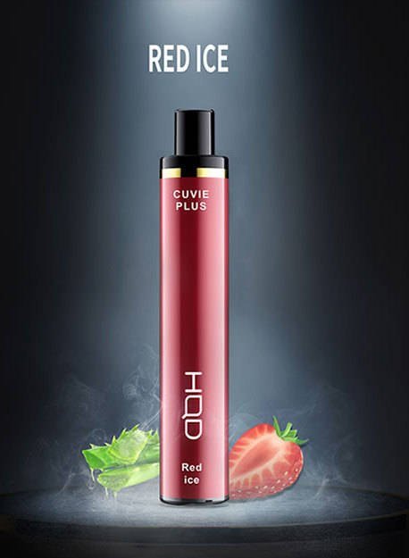 hqd-cuvie-plus-1200-puffs-disposable-vape-red-ice