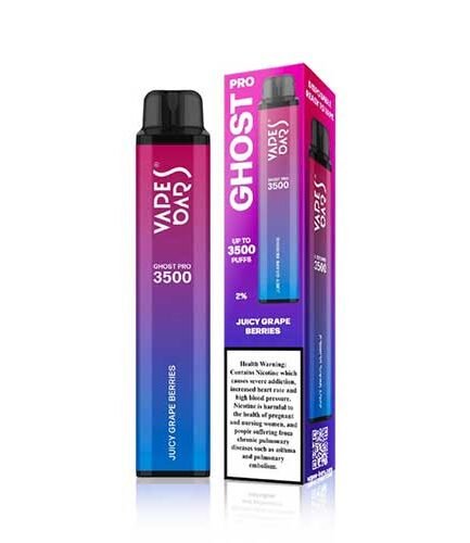 Vapes Bar Ghost Pro juicy Grape Berries 3500pfs