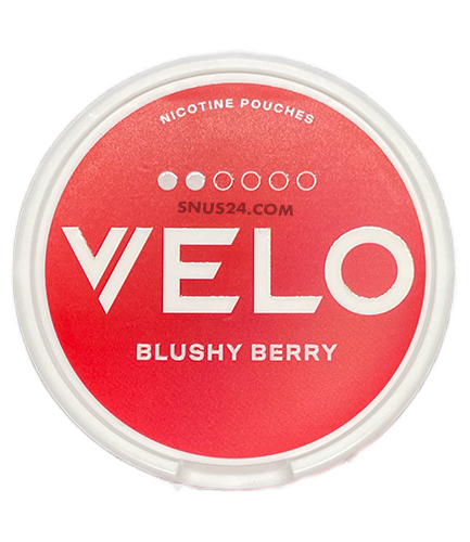 Velo Blushy berries NICOTINE POUCHES