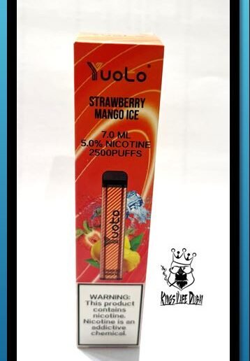 Yuoto xxl Strawberry Mango ice 2500puffs