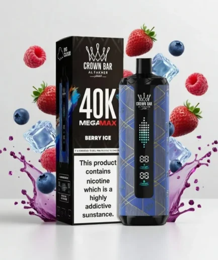 Crown Bar Berry Ice 40k puffs 6mg