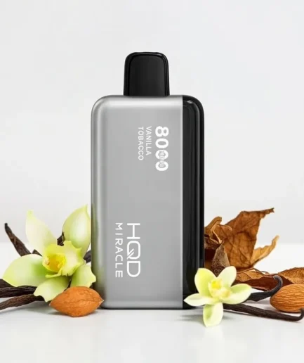 HQD Miracle Vanila Tobacco 8000pfs 0mg