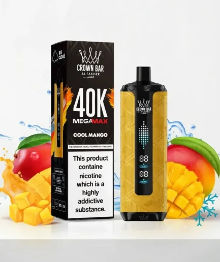 Crown Bar Cool Mango 40k puffs 5mg
