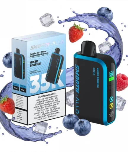 Smooth Allo Mixed Berries 35kpuffs 20MG
