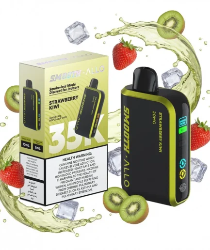 Smooth Allo Strawberry Kiwi 35kpuffs 20MG