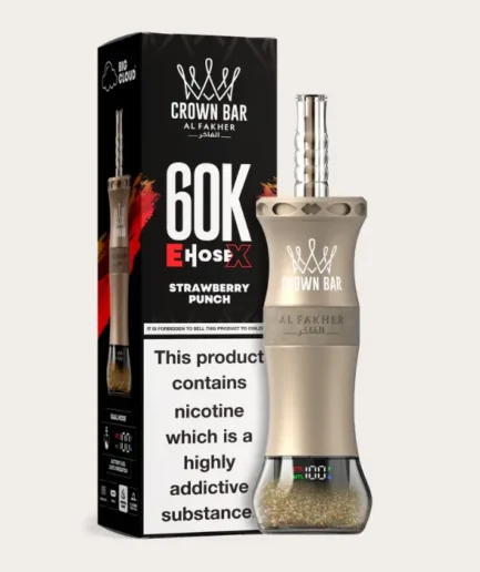 Crown Bar Strawberry Punch 60K puffs
