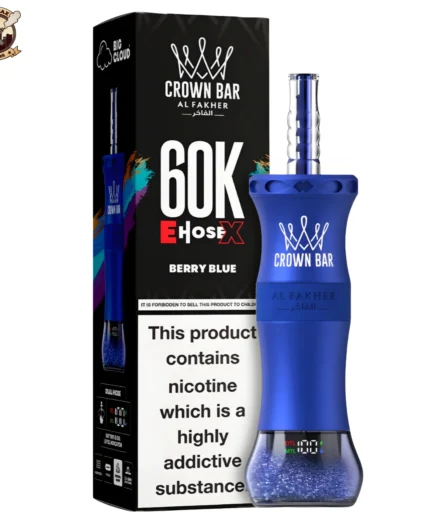 Crown Bar Berry Blue 60K puffs