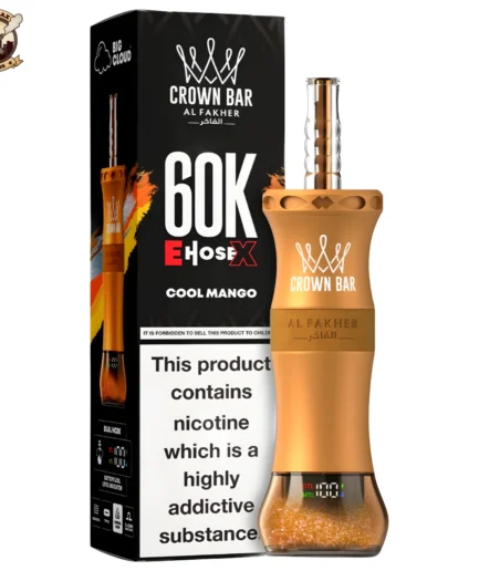 Crown Bar Cool Mango 60K puffs